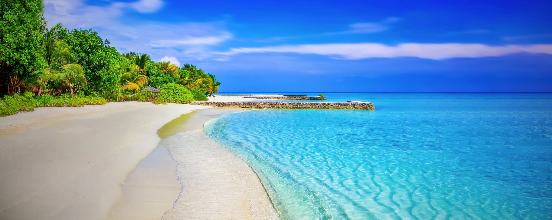 "Paradise Found" A Tropical Beach at the Edge of the World
